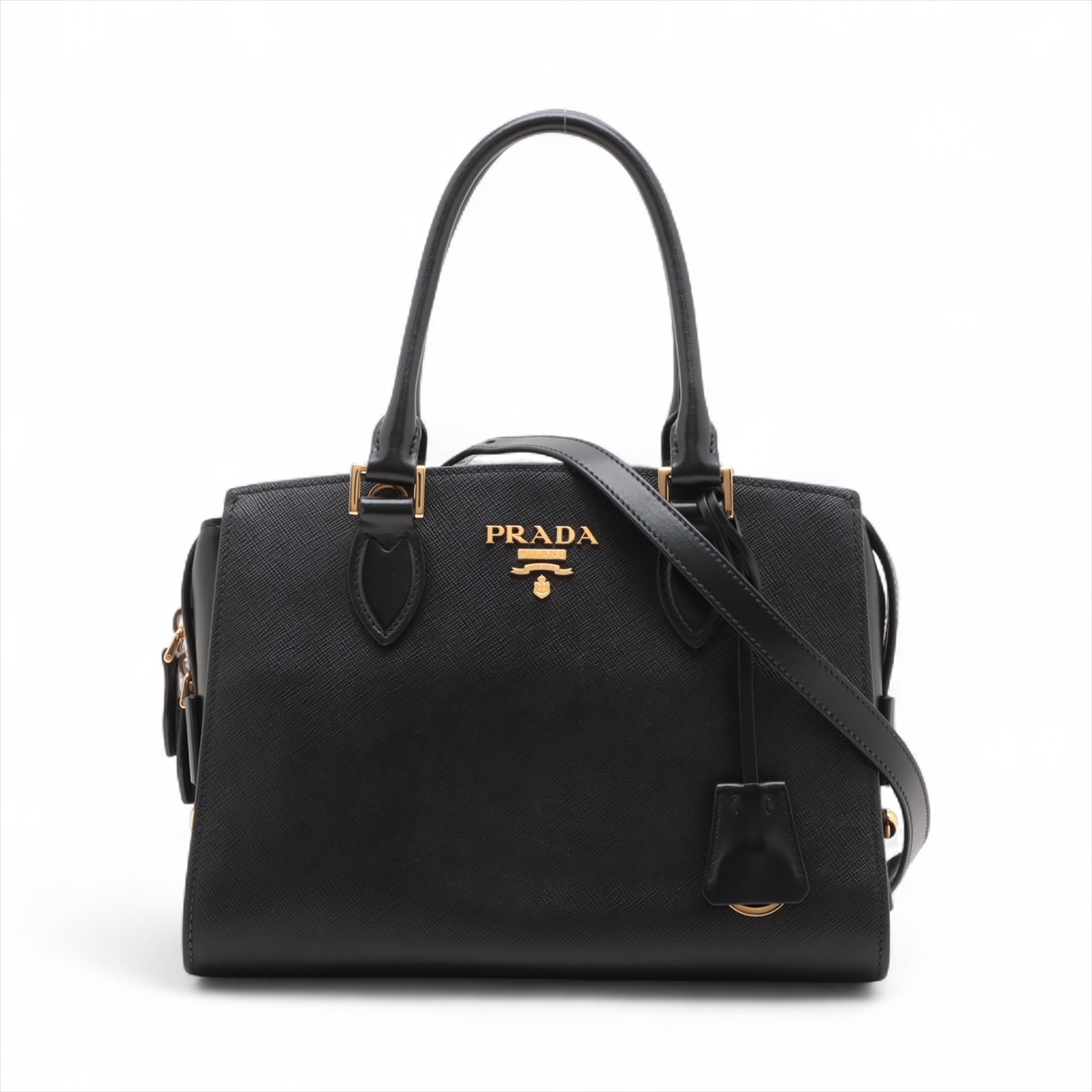 PRADA（プラダ）レザーサフィアーノバッグ