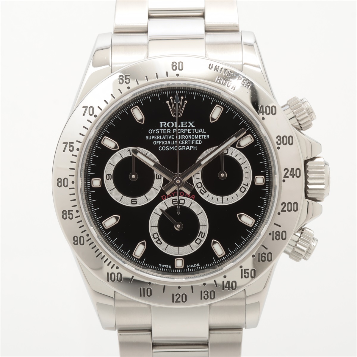 Ref.116520 黒文字盤