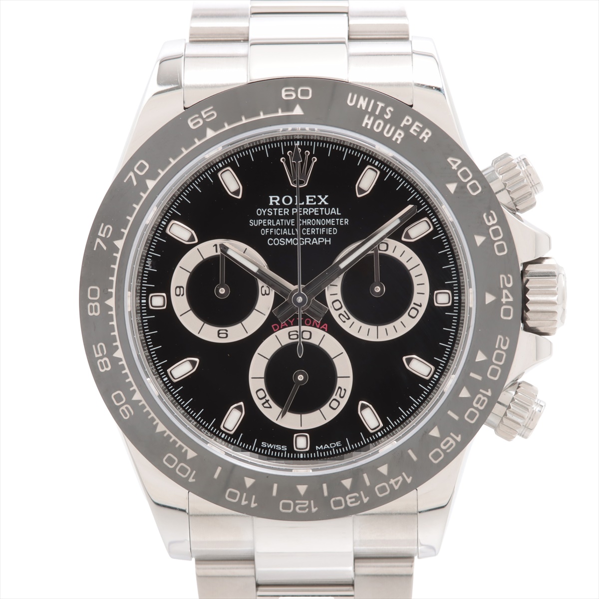 Ref.116500LN SS 黒文字盤
