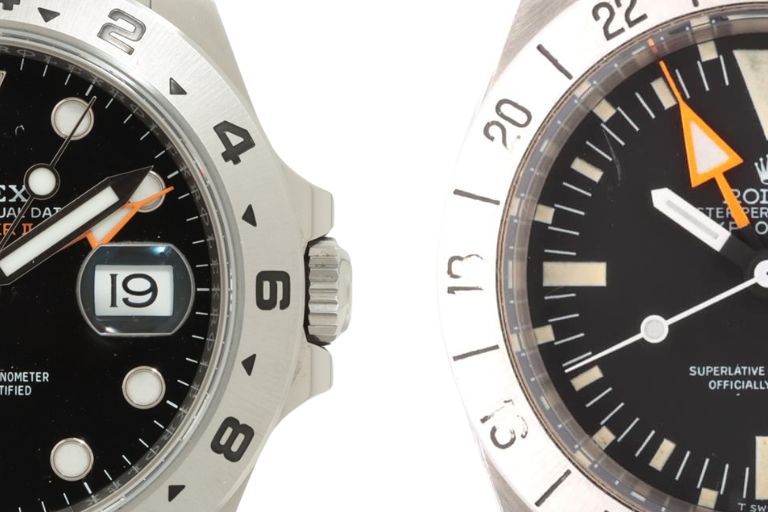 ロレックスの初代エクスプローラーⅡ「Ref.1655」と現行モデル「Ref.226570」の違いは？