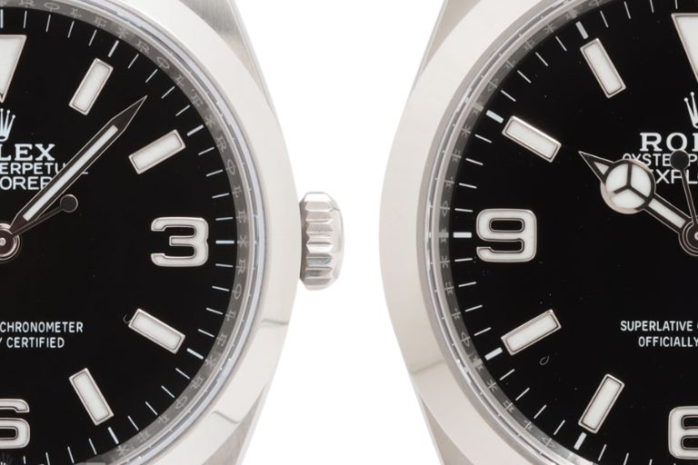 「エクスプローラーⅠ Ref.124270」との比較