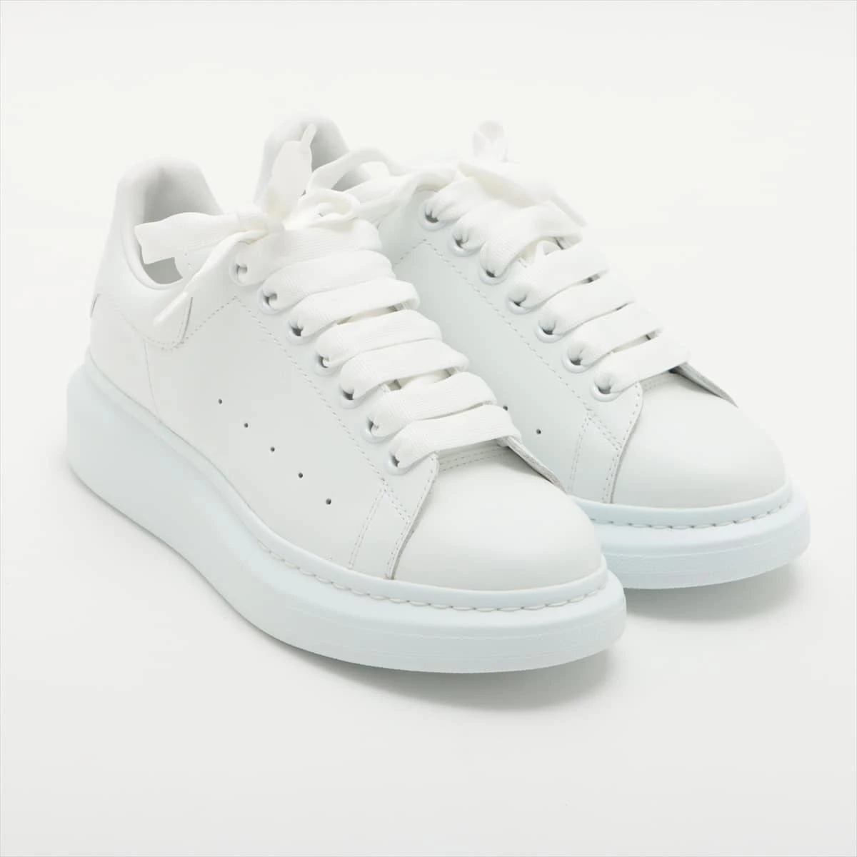 ♦alexander mcqueen♦レザースニーカー☆正規品☆ アレキサンダーマックイーン レザー スニーカー 37 レディース