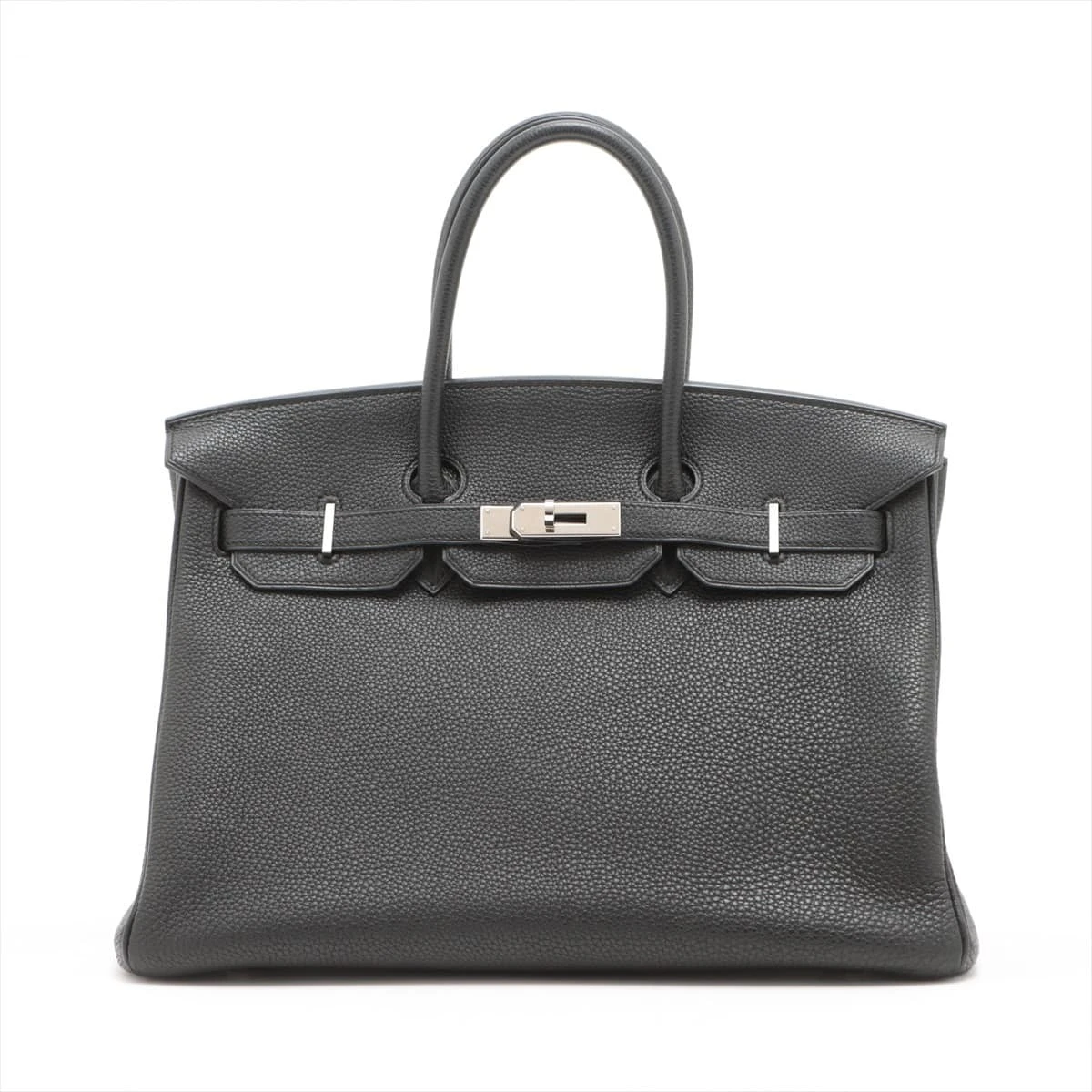 エルメス バーキン35 トゴ ブラック シルバー金具 □L:2008年