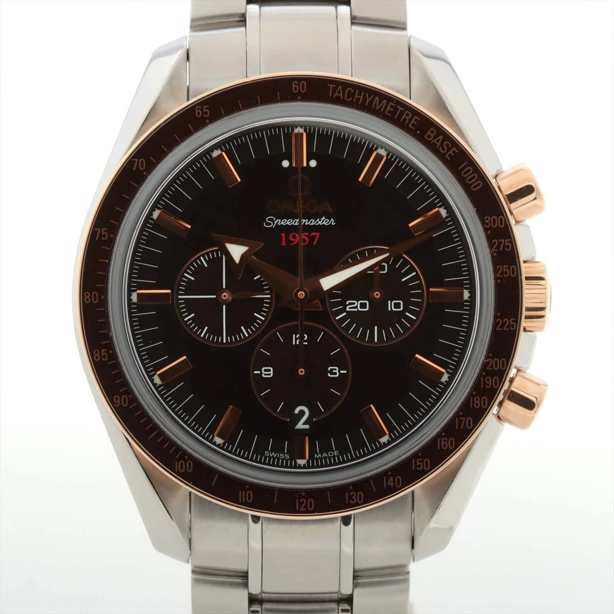 オメガ スピードマスター ブロードアロー1957 321.90.42.50.13.002 SS