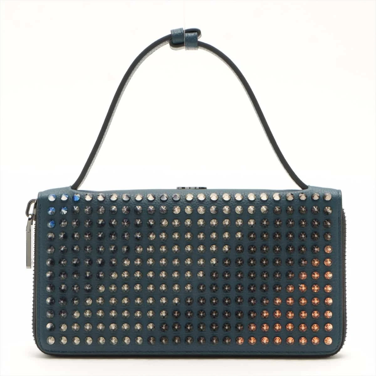 ○517 希少 クリスチャンルブタン 2way クラッチバッグ A4 スタッズ