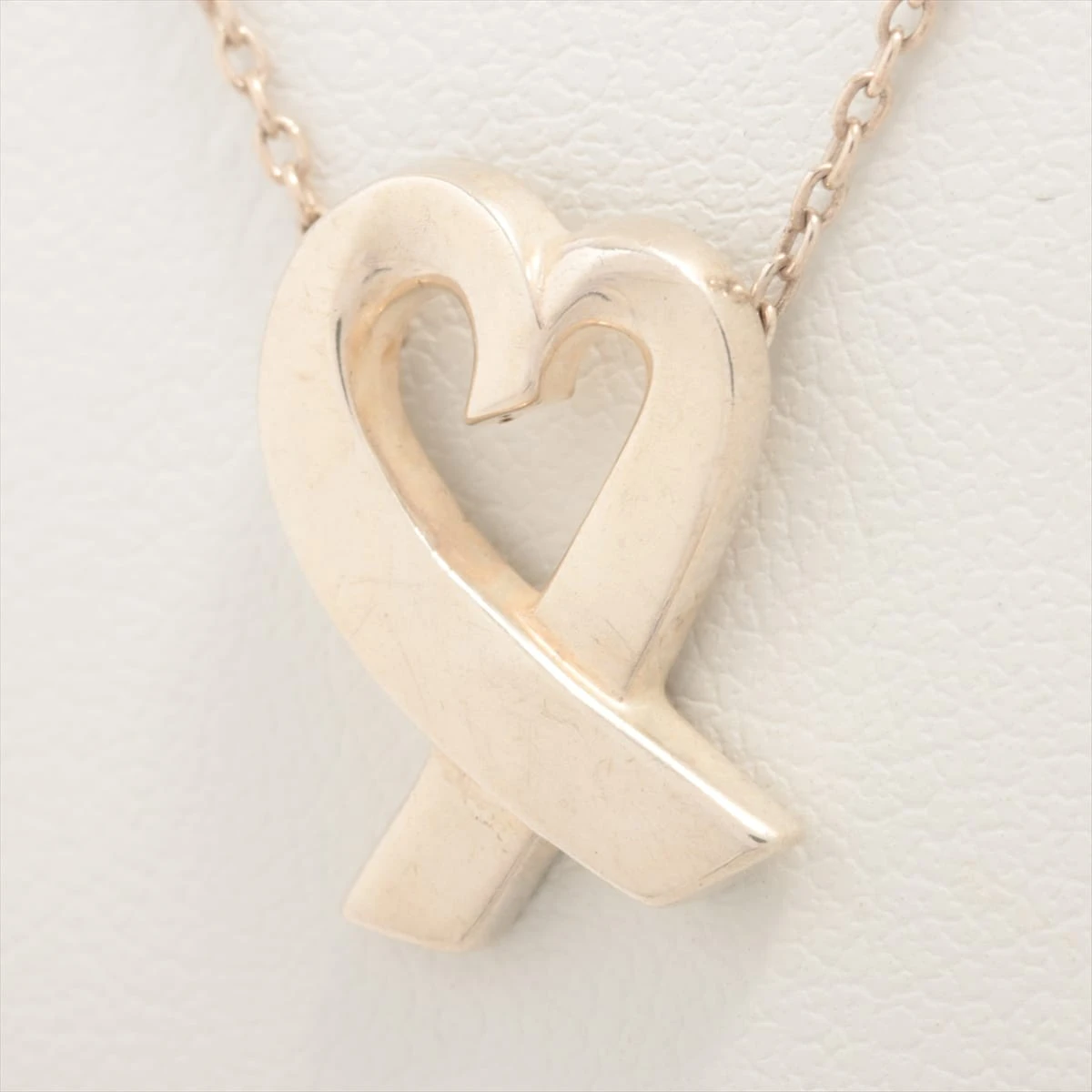 ティファニー ラビングハート ネックレス 925 2.5g シルバー A1632306