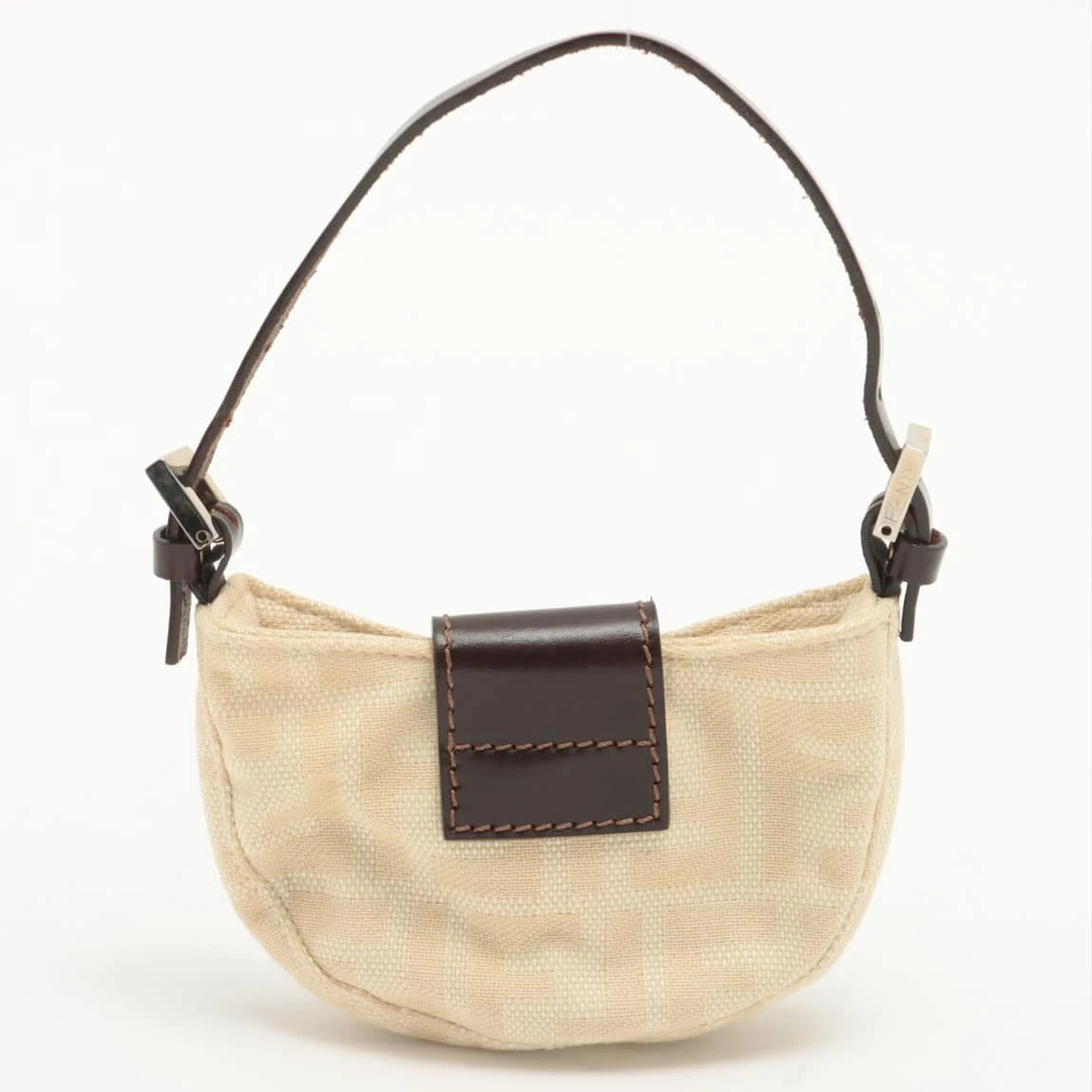 美品　フェンディ　ズッカ柄　キャンバス　ミニクロワッサン　バンドバッグ FENDI (フェンディ) ミニクロワッサン ズッカ買取入荷しました