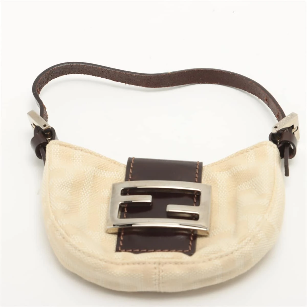 フェンディミニクロワッサン(新品未使用、鑑定済み正規品) FENDI フェンディ ハンドバッグ ミニクロワッサン マンマ
