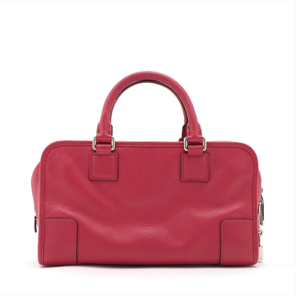 Loewe 極美品 赤 レザー アマソナ 28 ハンドバッグ ロエベ 極美品✨LOEWE ロエベ アマソナ 28 後期 アナグラム 2way レッド