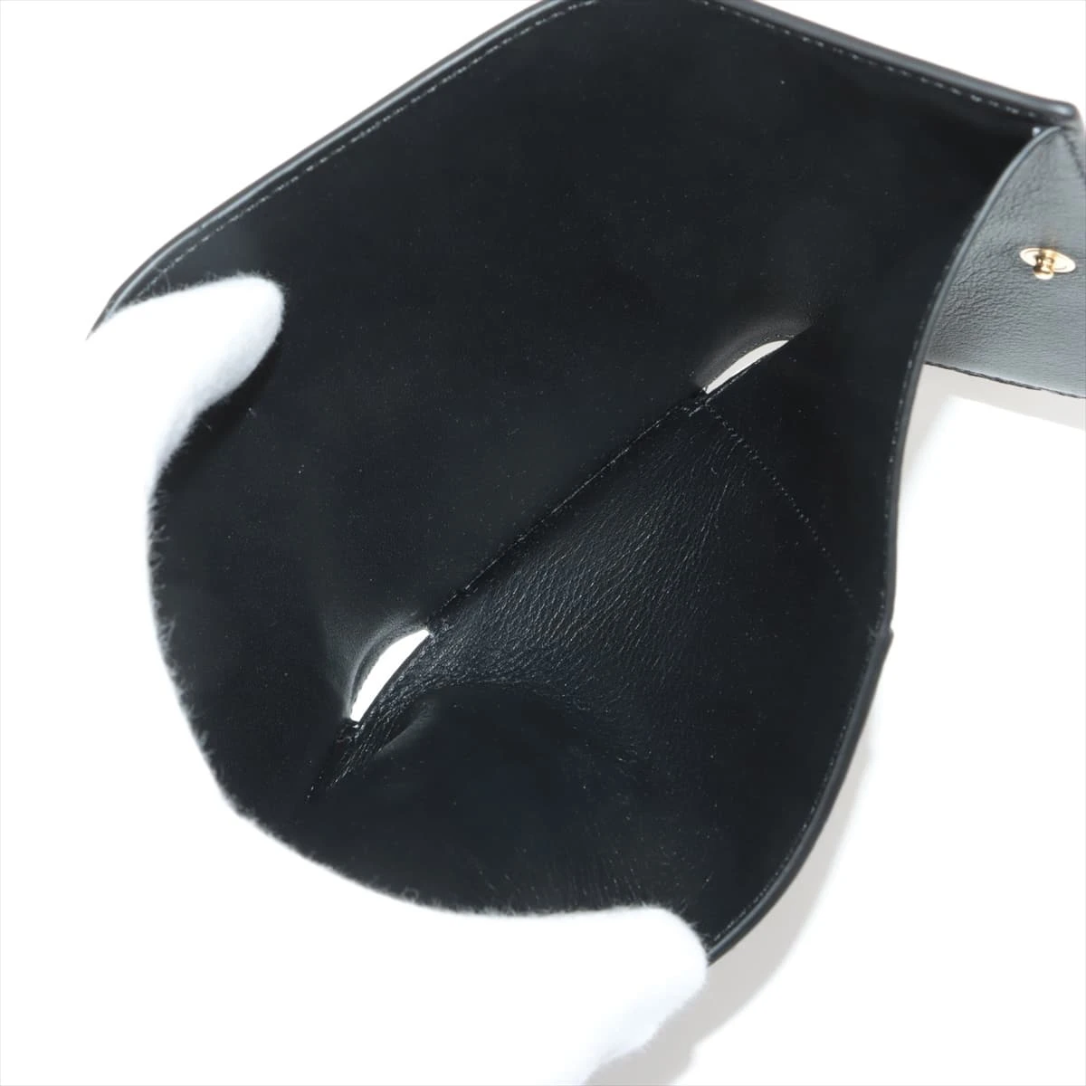 ロエベ×スタジオジブリ レザー 財布 レッド カオナシ A1672406｜中古 