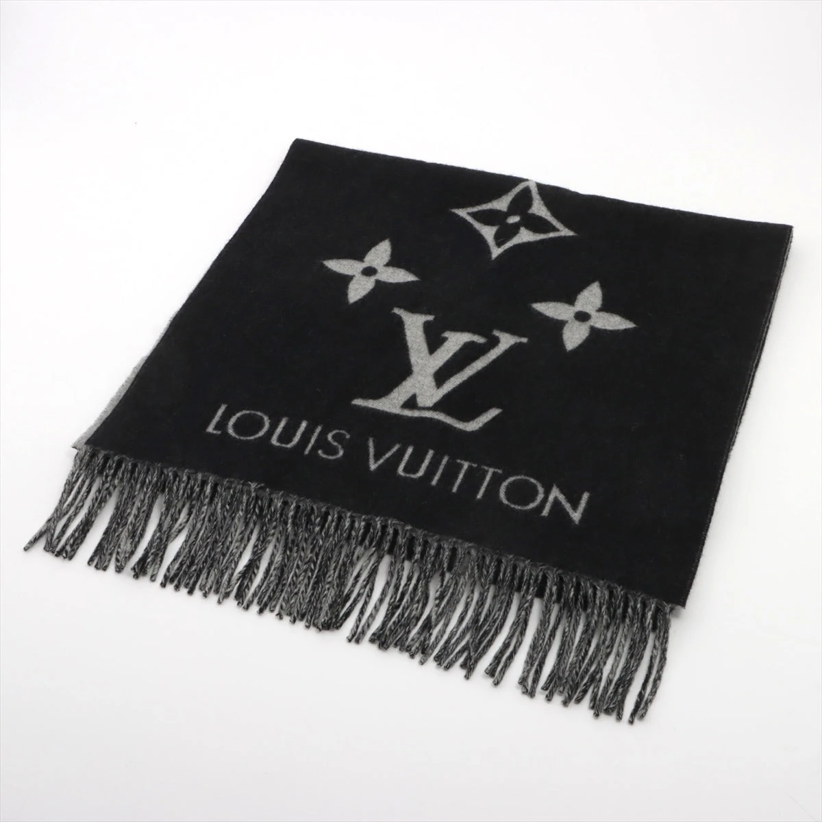 ルイヴィトン マフラー・モノグラムクラシック M78526【Bランク