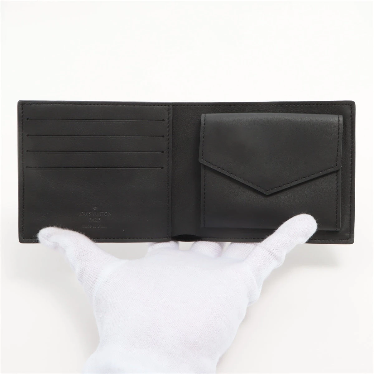 ヴィトン ダミエ・アンフィニ ポルトフォイユ・マルコ N63334 二