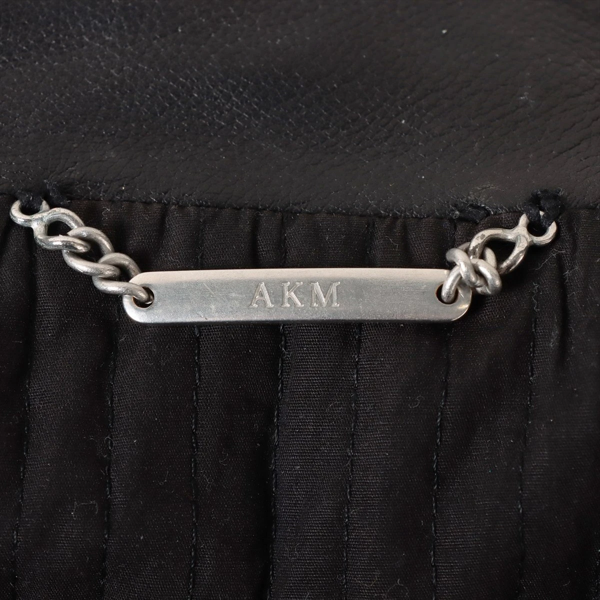 AKM ブラック レザージャケット WEB・直営店限定】AKM Contemporary(エイケイエム