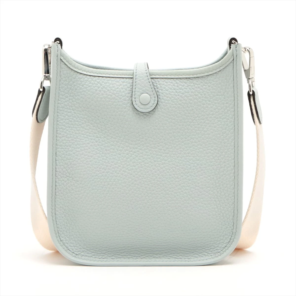 エヴリン29【HERMES】PMサイズ ブルーペール シルバー金具 エルメス エヴリン29 PMサイズ ブルーペール/シルバー金具