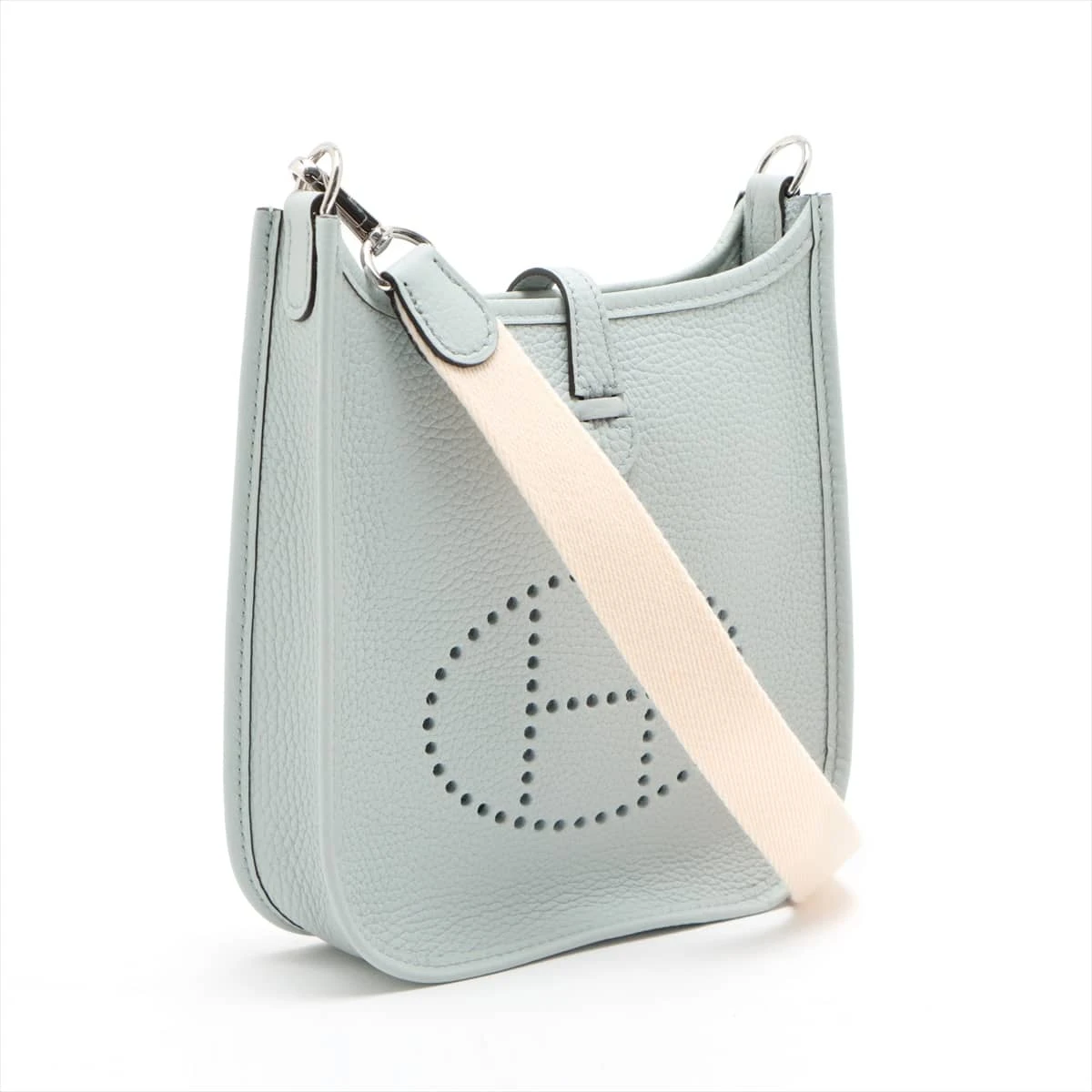 【HERMES】エヴリンTPM/ブルーペール/シルバー金具 エブリンTPM トリヨン ブルーペール シルバー金具 新品