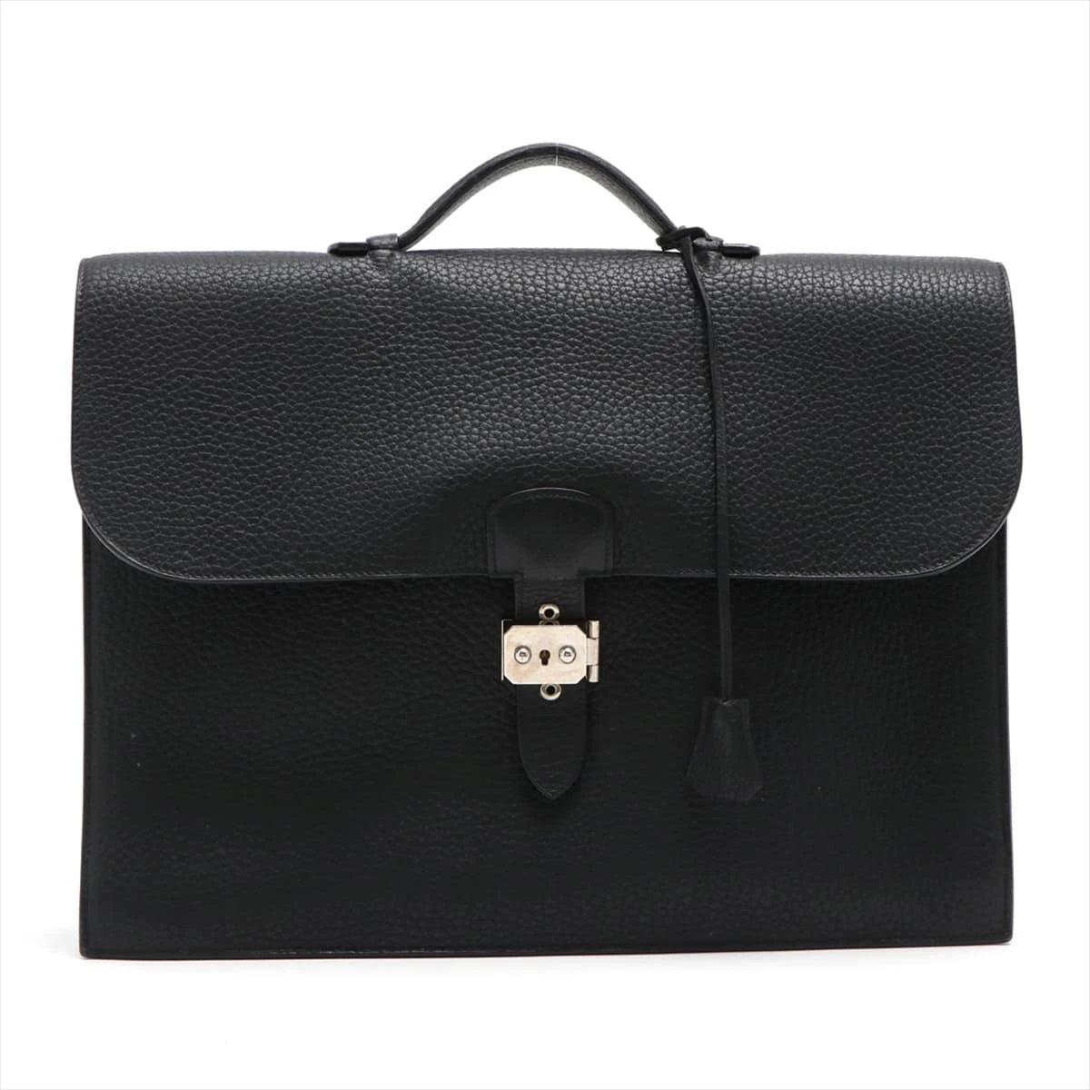 【超極美品】エルメス サックアデペッシュ41 トリヨンクレマンス ブラウン エルメスサックアデペッシュ41 ブラウン □H刻印(2004年頃)刻印
