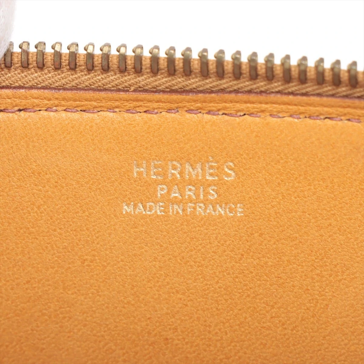 エルメス ボリード27 オーストリッチ チェスナッツ ゴールド金具 ○Y