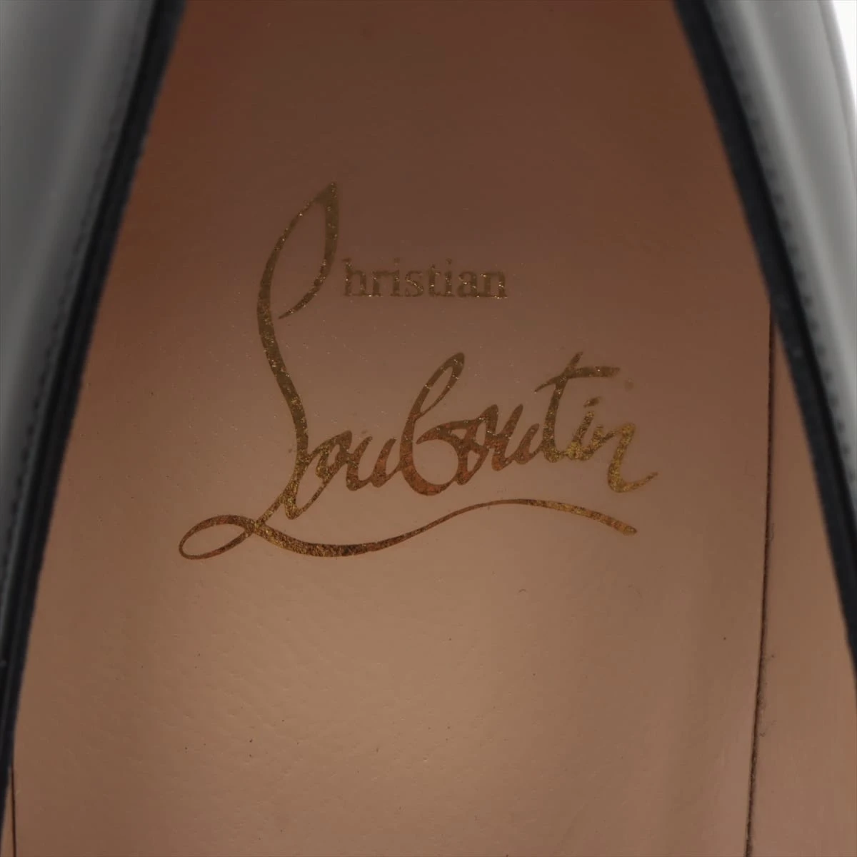 クリスチャンルブタン パテントレザー パンプス 37 1/2 レディース