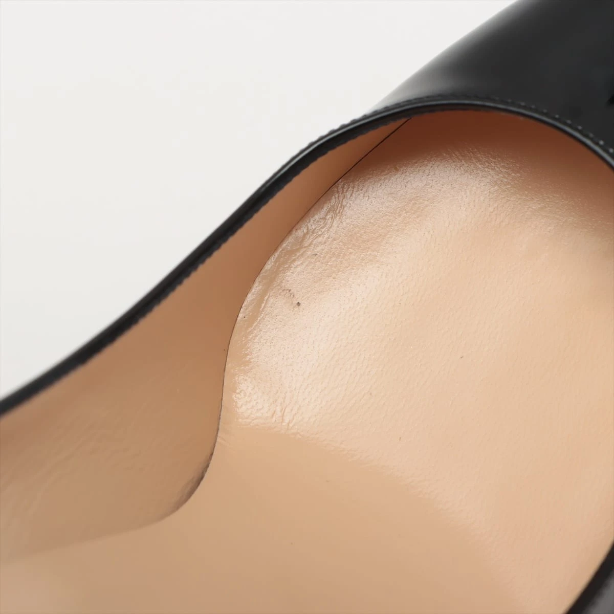 クリスチャンルブタン パテントレザー パンプス 37 1/2 レディース