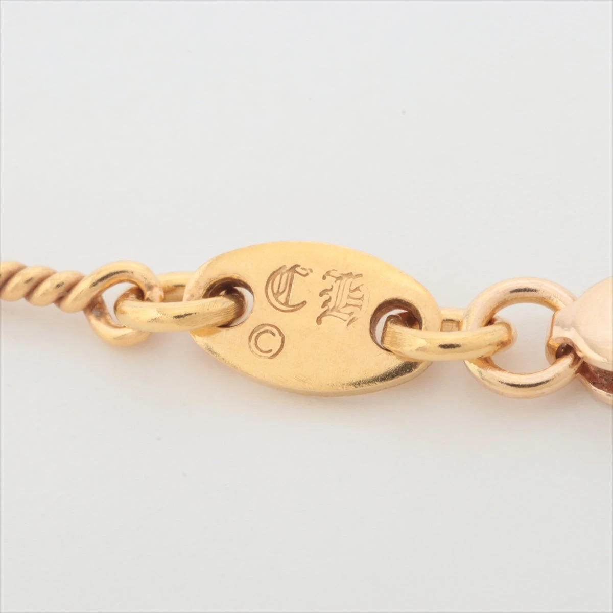 クロムハーツ ツイストチェーン 18インチ ネックレス 22k 8.5g