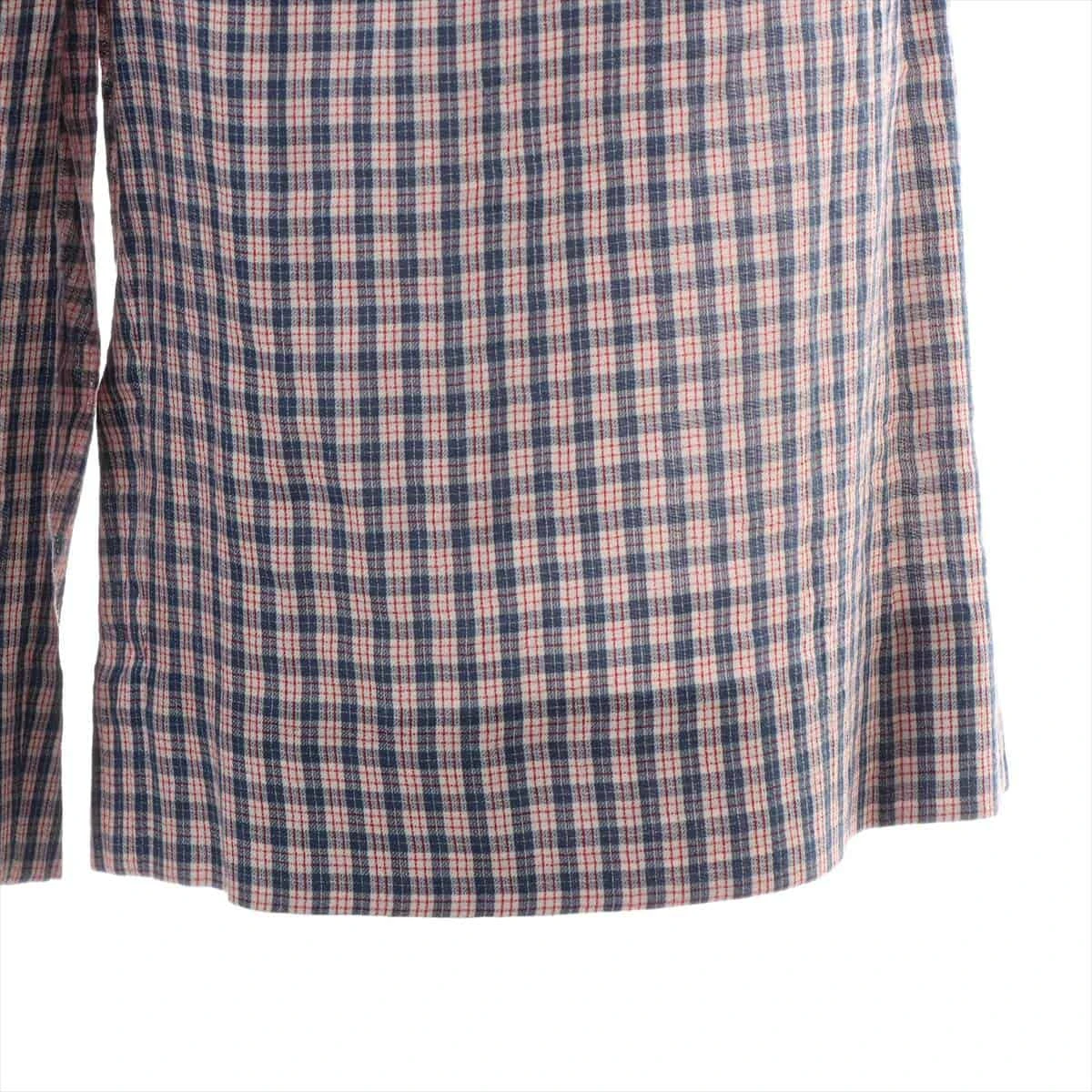 グッチ コットン ショートパンツ 50 メンズ ネイビー×レッド Mon Petit