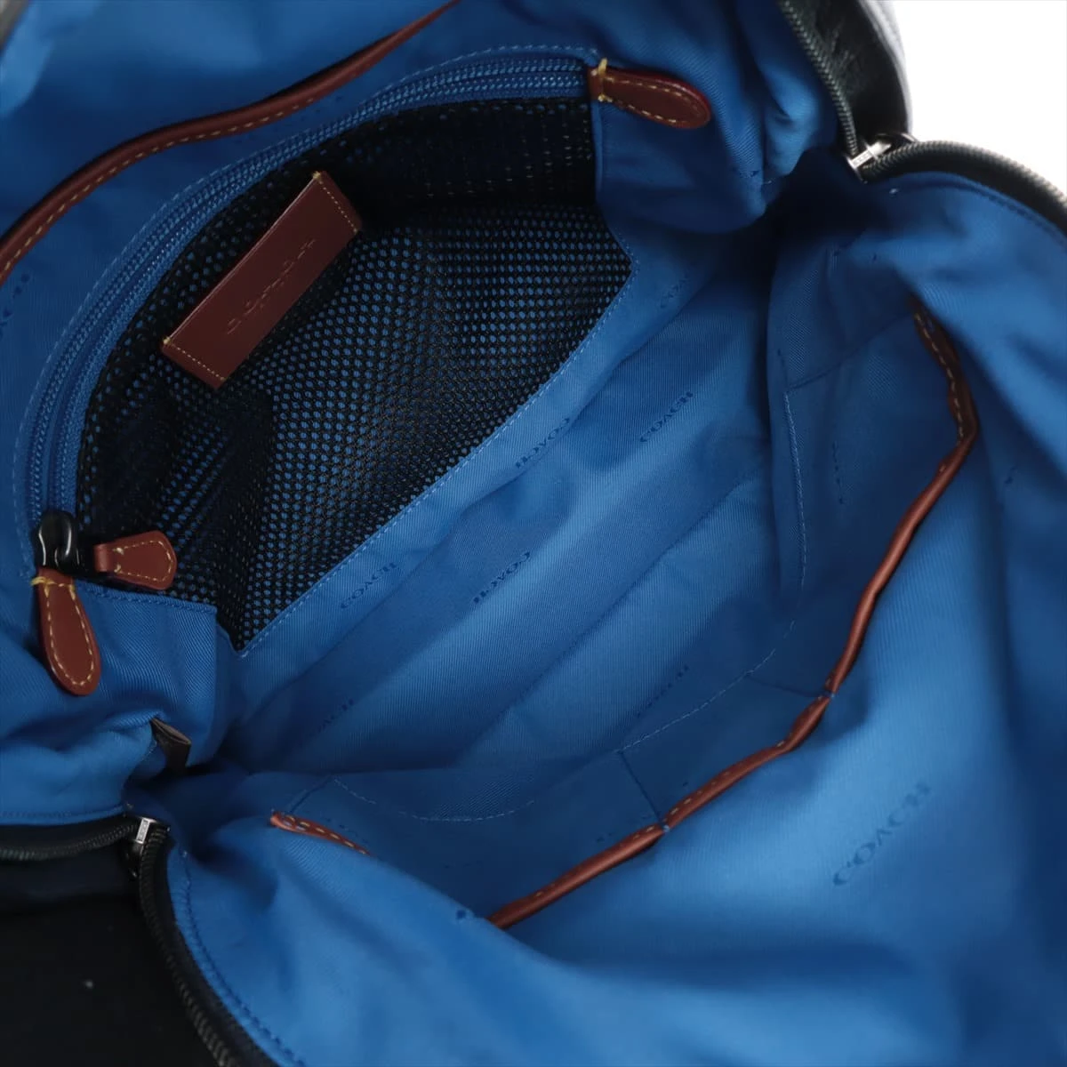 ✨美品✨コーチ　リュック　バックパック　ビリー　ターンロック　ダブルポケット　紺 楽天市場】COACH コーチ ターンロック タイ バックパック