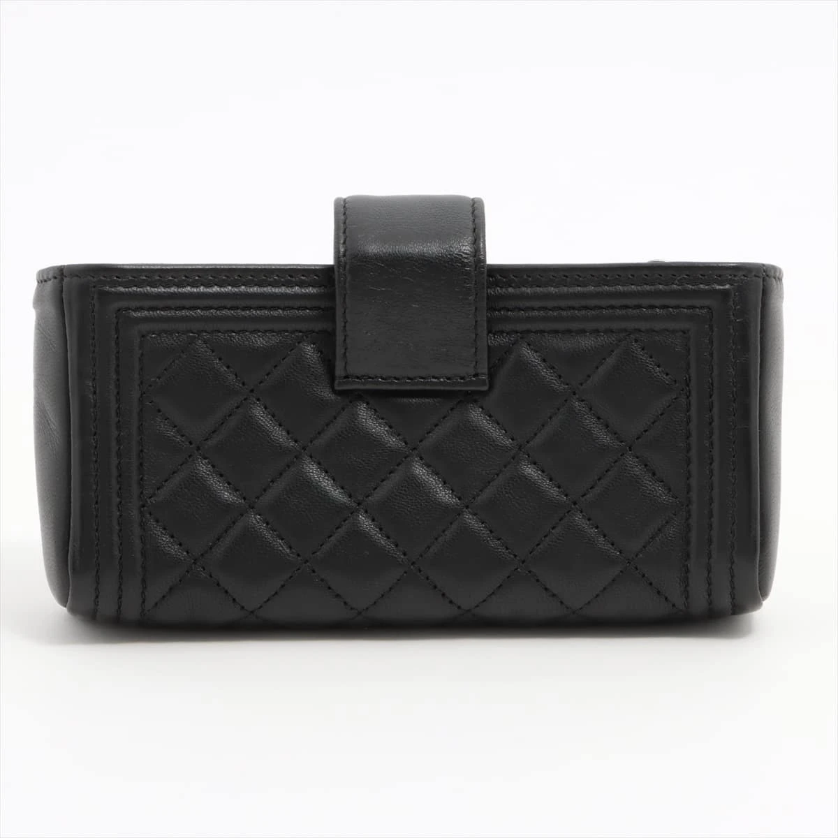 CHANEL19 ラムスキン コインケース ブルー シルバー金具 CHANEL シャネル コインケース シャネル19 ジップコインパース