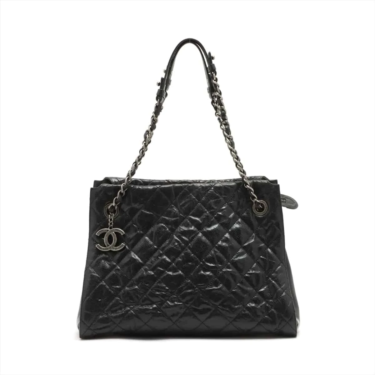 CHANEL マトラッセ チェーントートバッグ SV金具 コーティングレザー 楽天市場】CHANEL シャネル マトラッセ チェーントート トート