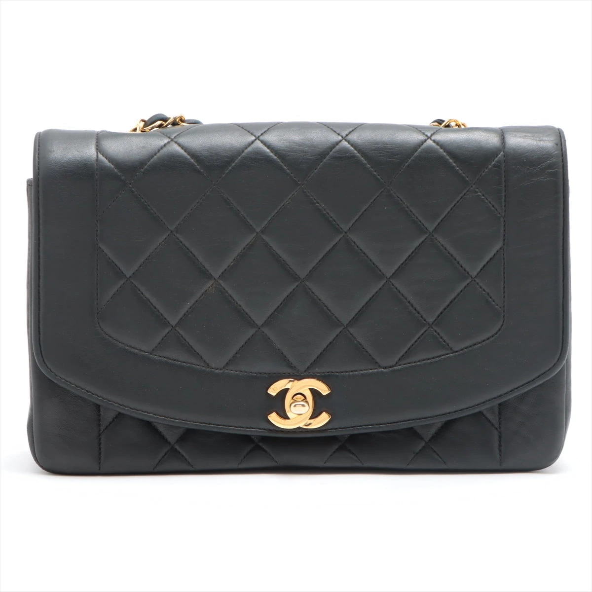 CHANEL マトラッセ シングルフラップ ダイアナフラップ ラムスキン シャネル マトラッセ ラムスキン シングルフラップ シングル