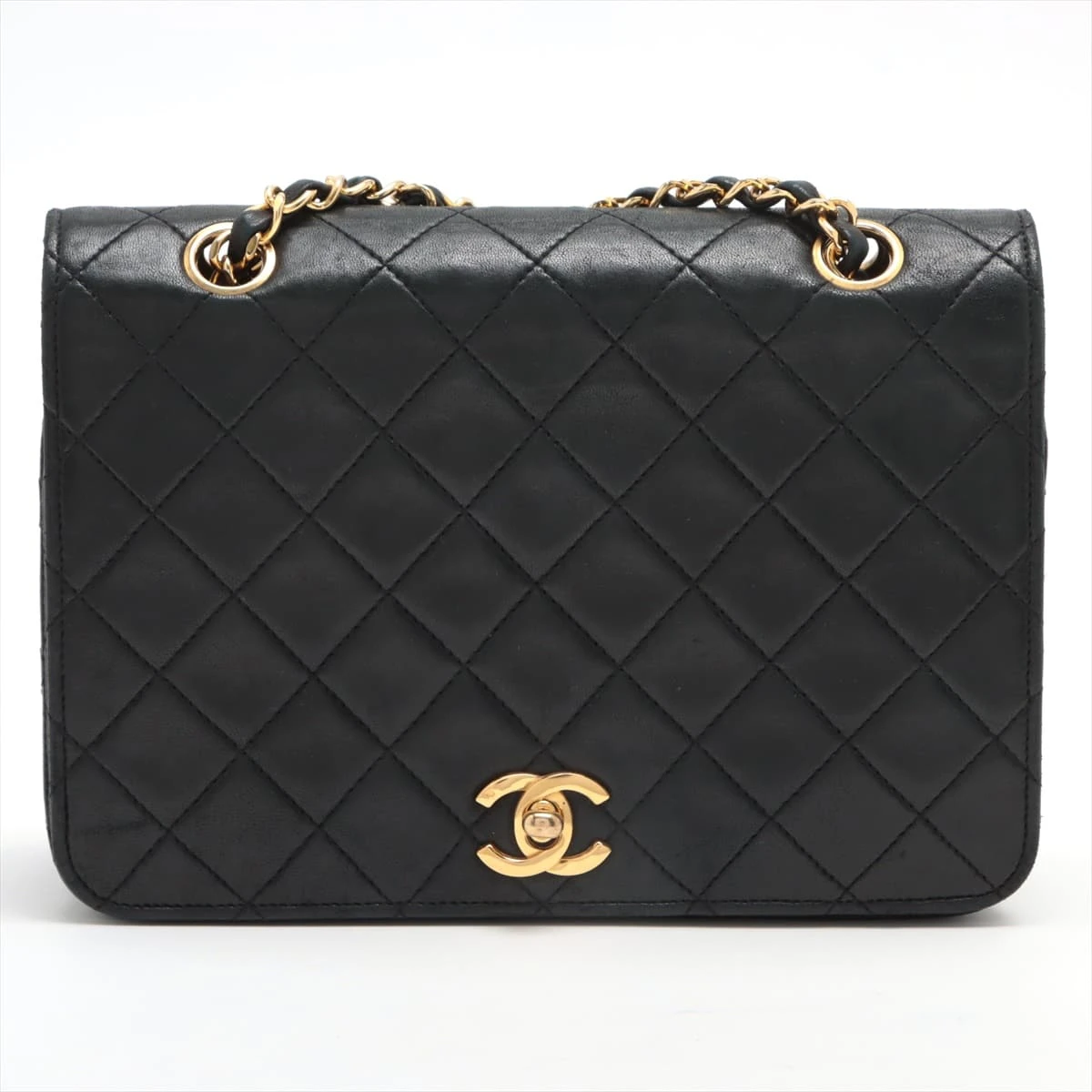 シャネル マトラッセ ラムスキン シングルフラップ ダブル