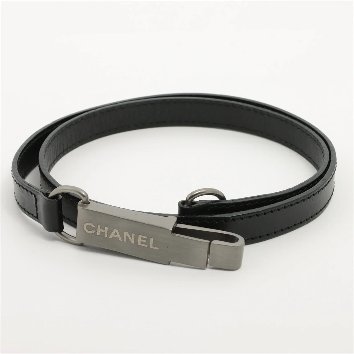 CHANEL ブラック レザーベルト 70cm 2104102231701-1.jpg