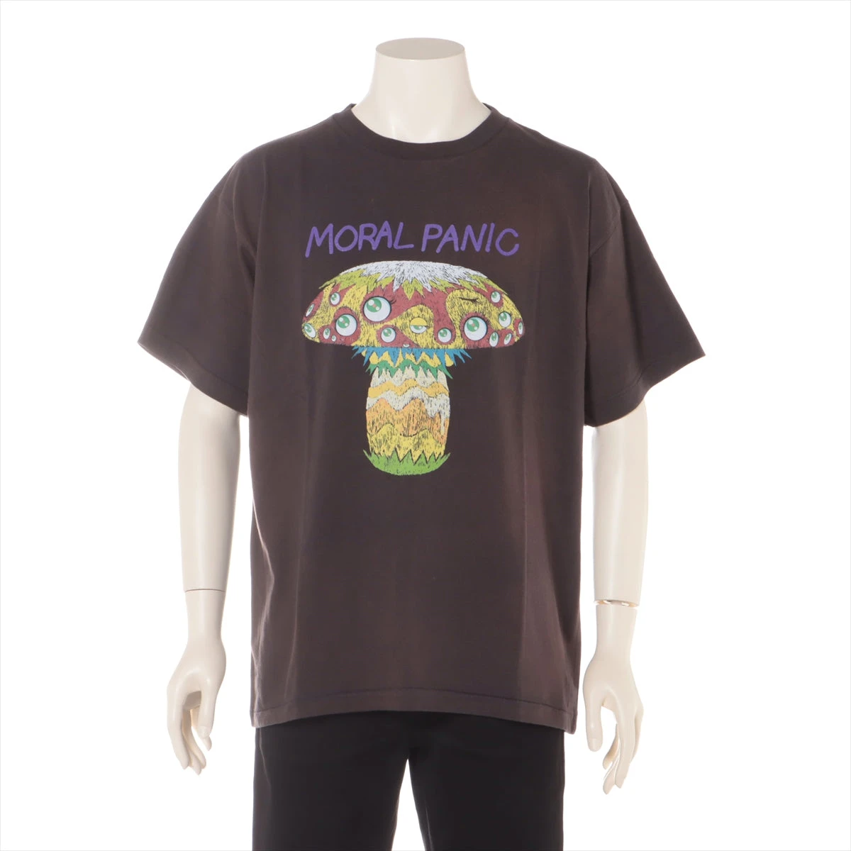 セントマイケル×村上隆 21AW コットン Tシャツ L グレー SM-A21