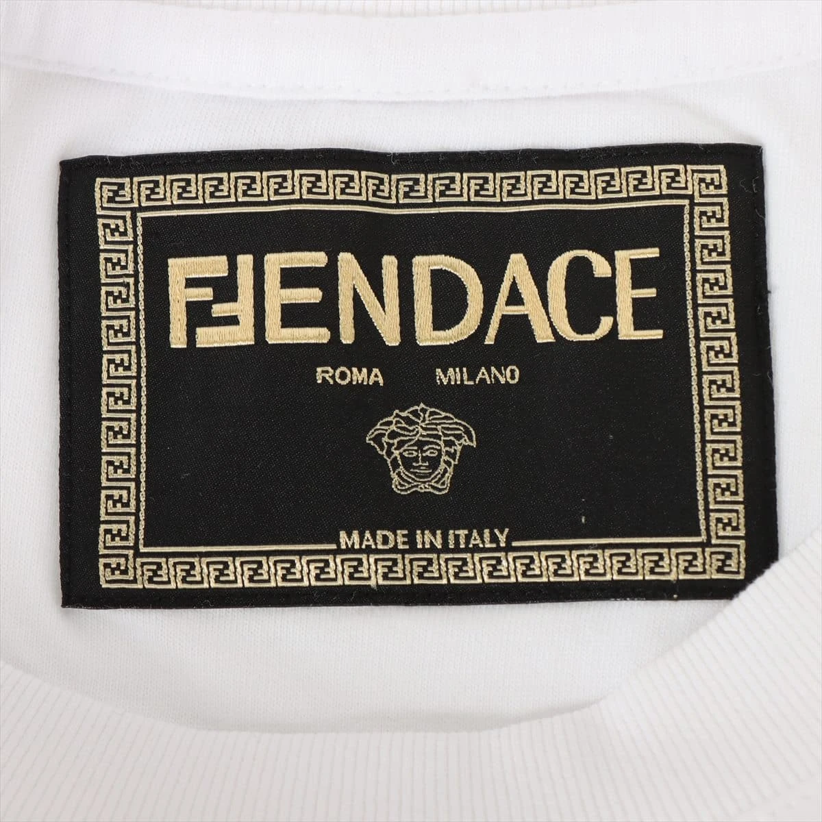 フェンディ×ヴェルサーチェ メデューサ 22SS コットン Tシャツ M