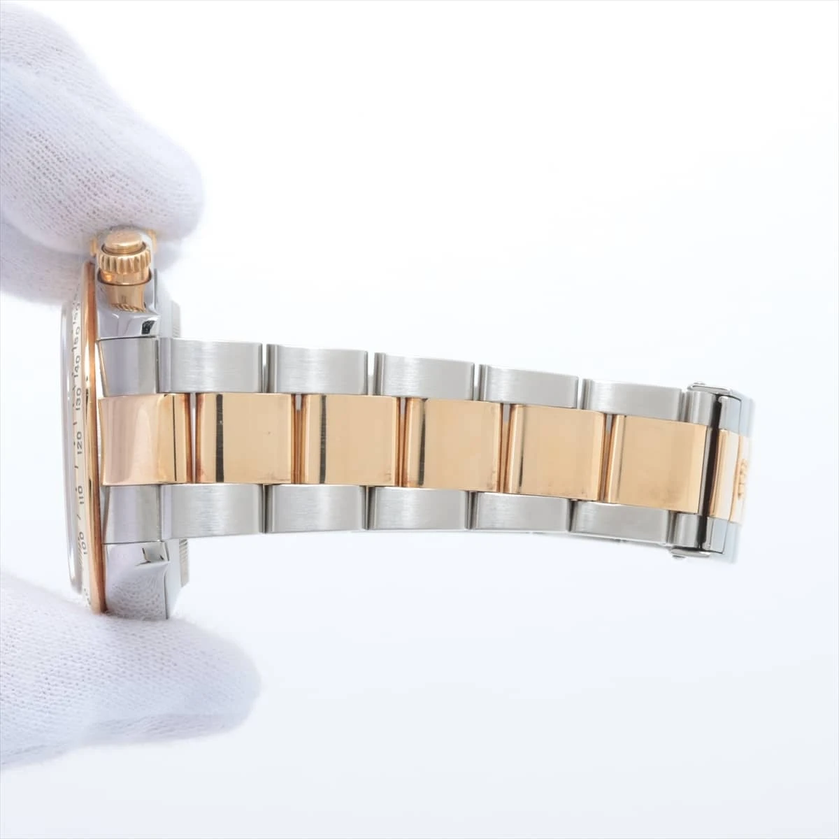 ロレックス デイトナ 116523 SS×YG AT グレー文字盤 あまりごま1