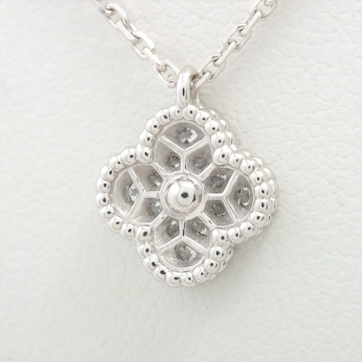 値下げ　ヴァンクリーフ&アーペル　スィートアルハンブラwg ダイヤ正規品 ヴァンクリーフ&アーペル ヴィンテージアルハンブラ 5P オニキス