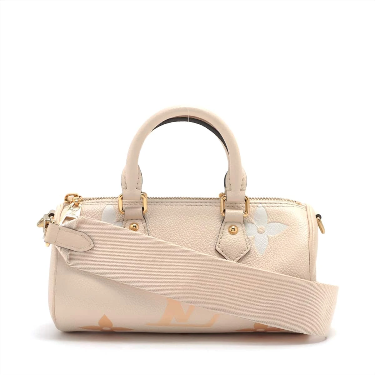 ルイ・ヴィトン モノグラム エンプラント パピヨン BB M45708 ルイ・ヴィトン LOUIS VUITTON パピヨンBB M45708 クリーム