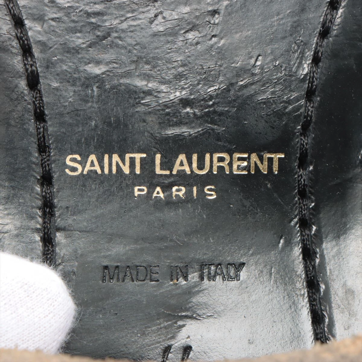 【完全未使用！サイズ44】サンローランパリ ブーツ（イタリア44） Saint Laurent ブーツ 44 完全未使用！サイズ44】サンローランパリ