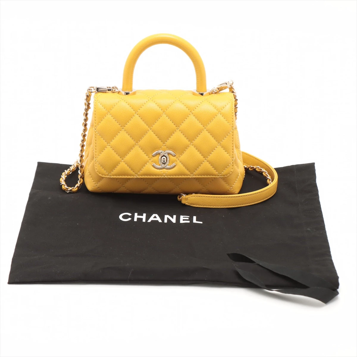 CHANEL - シャネル ココハンドルXS ショルダーバッグ キャビア