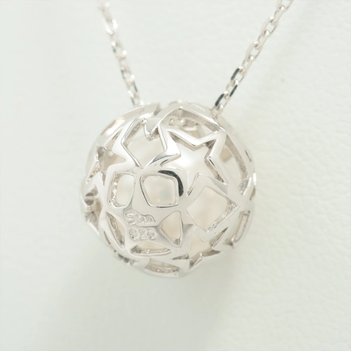 スタージュエリー パール ネックレス SV925 3.6g 2014年クリスマス限定