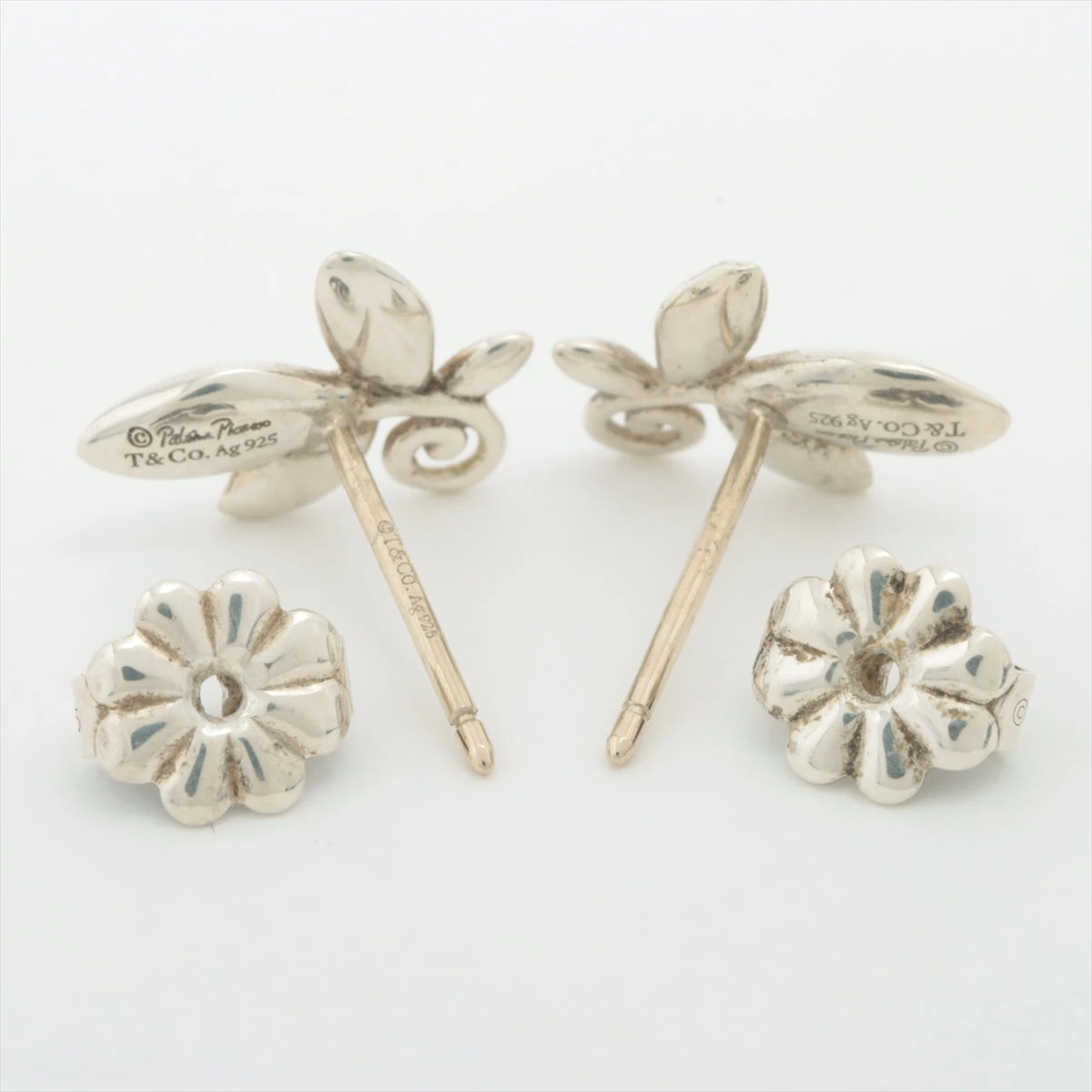 Tiffany & Co. ピアス　オリーブ　フープ　リーフ　シルバー TIFFANY&Co. ピアス レディース プレゼント ティファニー