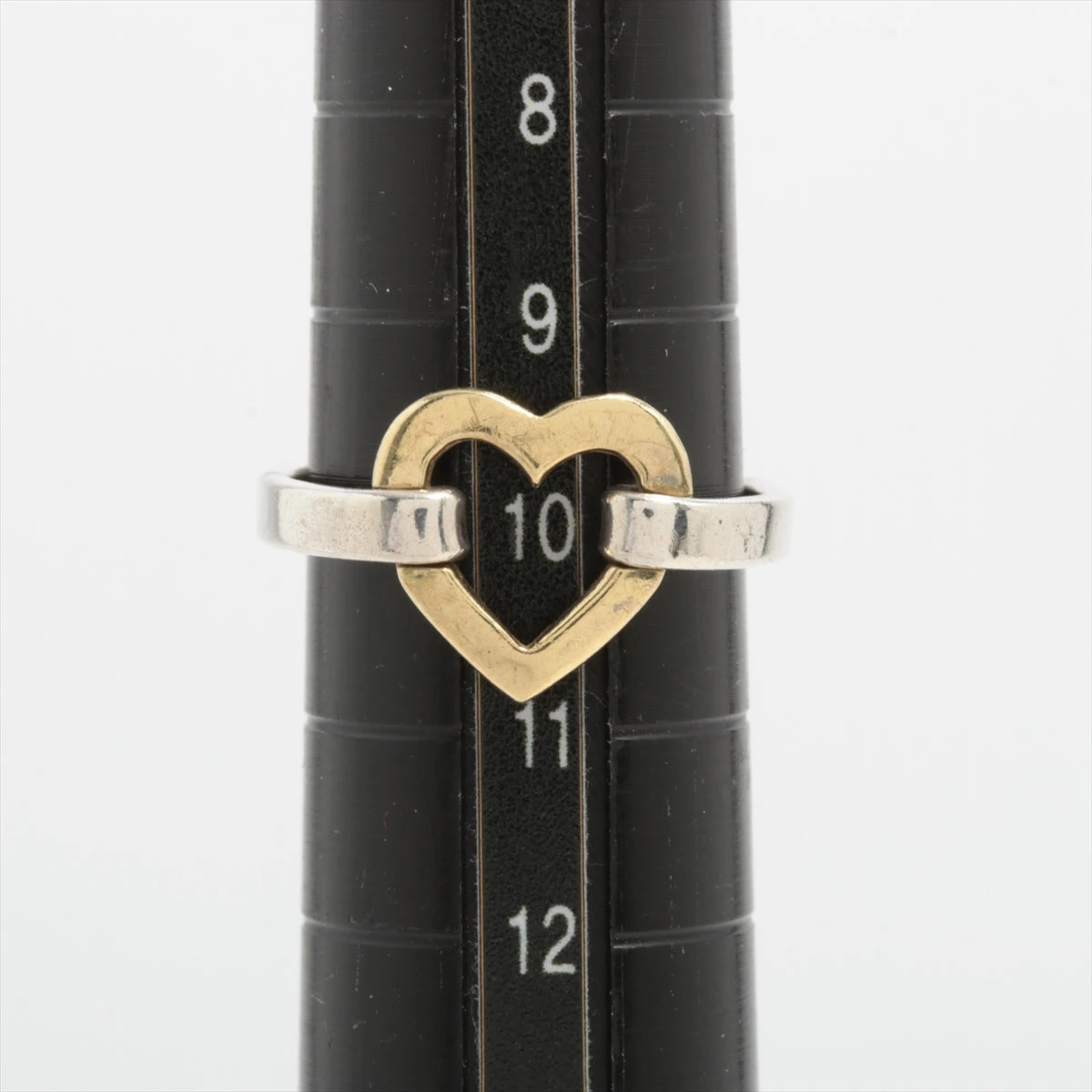 ティファニー ハート リング 925×750 2.3g ゴールド×シルバー A1853018