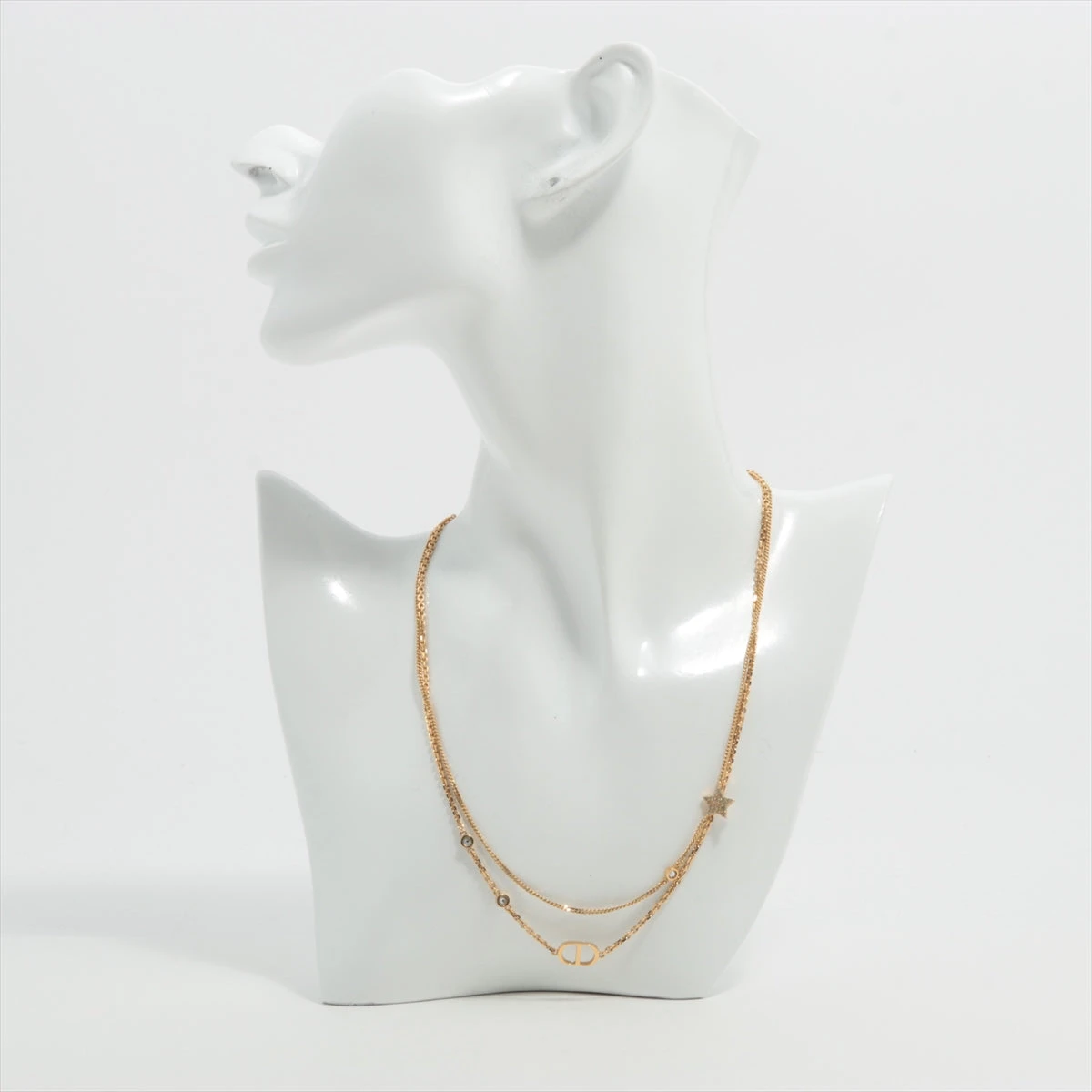 ディオール ラッキーディオール ラインストーンネックレス ディオール ラッキーディオール ラインストーンネックレス