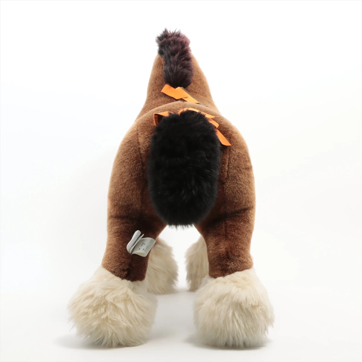 エルメス エルミーGM ぬいぐるみ アクリル ブラウン A1851172｜中古
