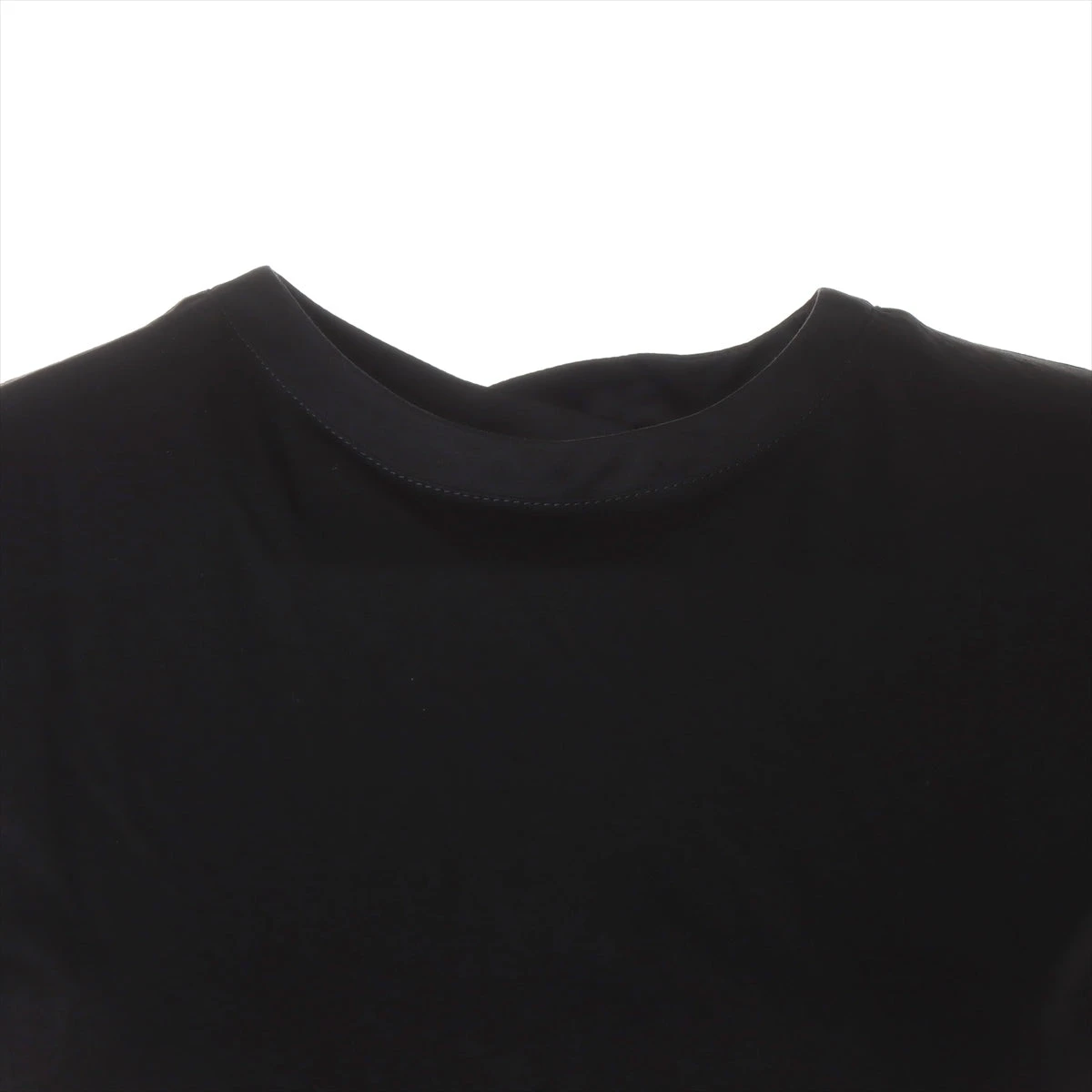 シャネル ココボタン コットン Tシャツ 34 レディース ブラック 