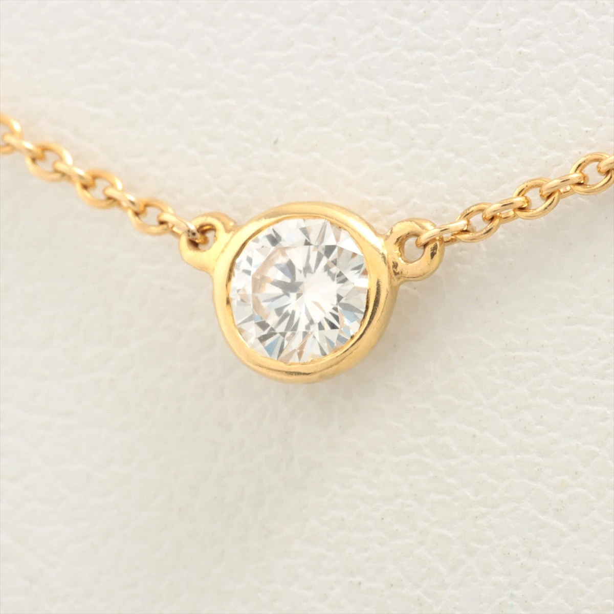 【極美品】ティファニー K18 バイザヤード ダイヤ ネックレス 6663 楽天市場】ティファニー バイザヤード約0.03ct ネックレス 18金