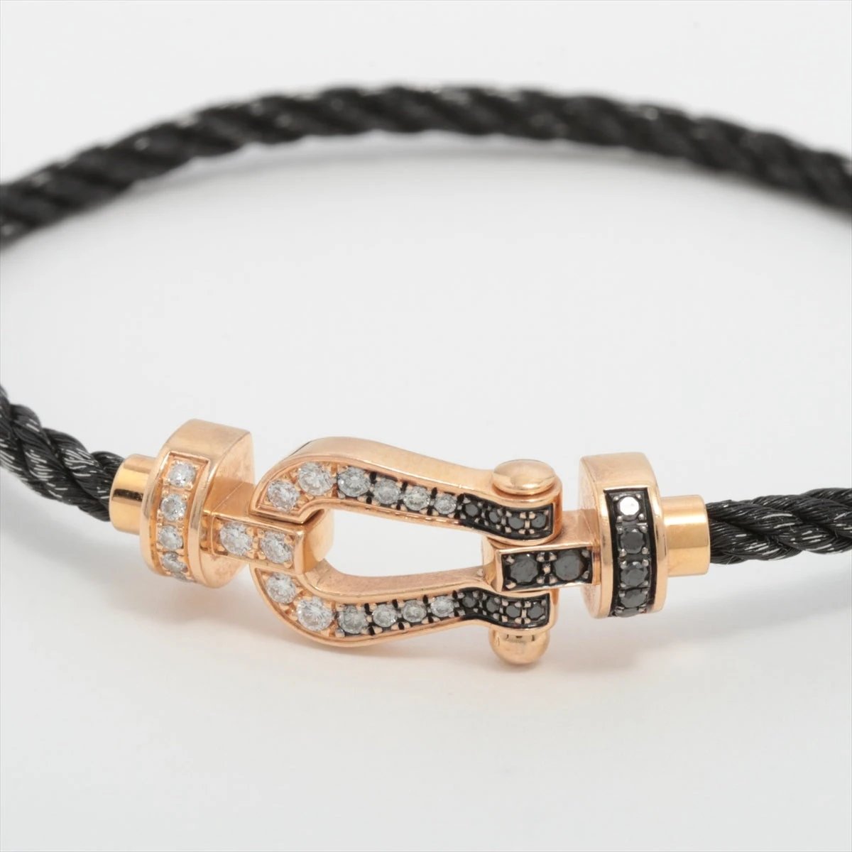 フレッド ミニフォース10 フル ダイヤ ブレスレット 750(PG)×SS 6.1g