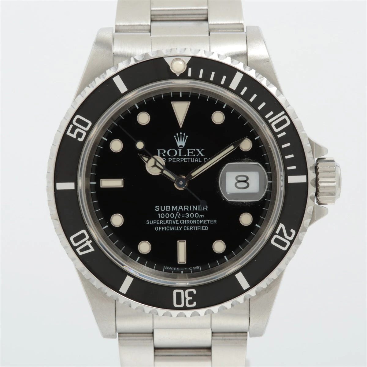 ロレックス サブマリーナ 16610 SS AT 黒文字盤 あまりごま1
