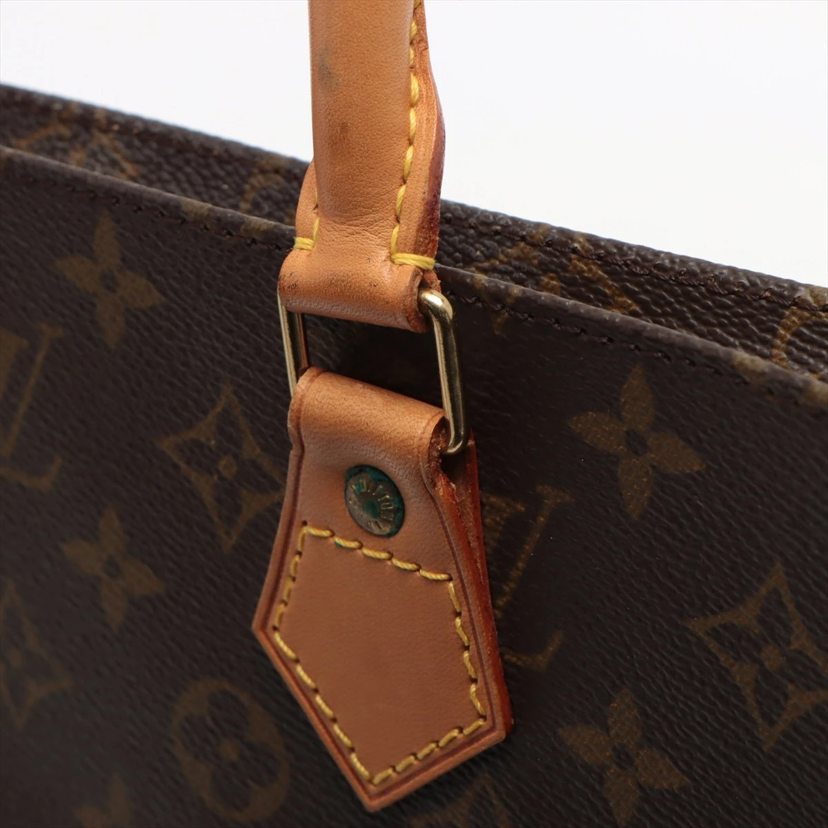 5ae5182】ルイヴィトン トートバッグ 着せよ モノグラム サックプラ  