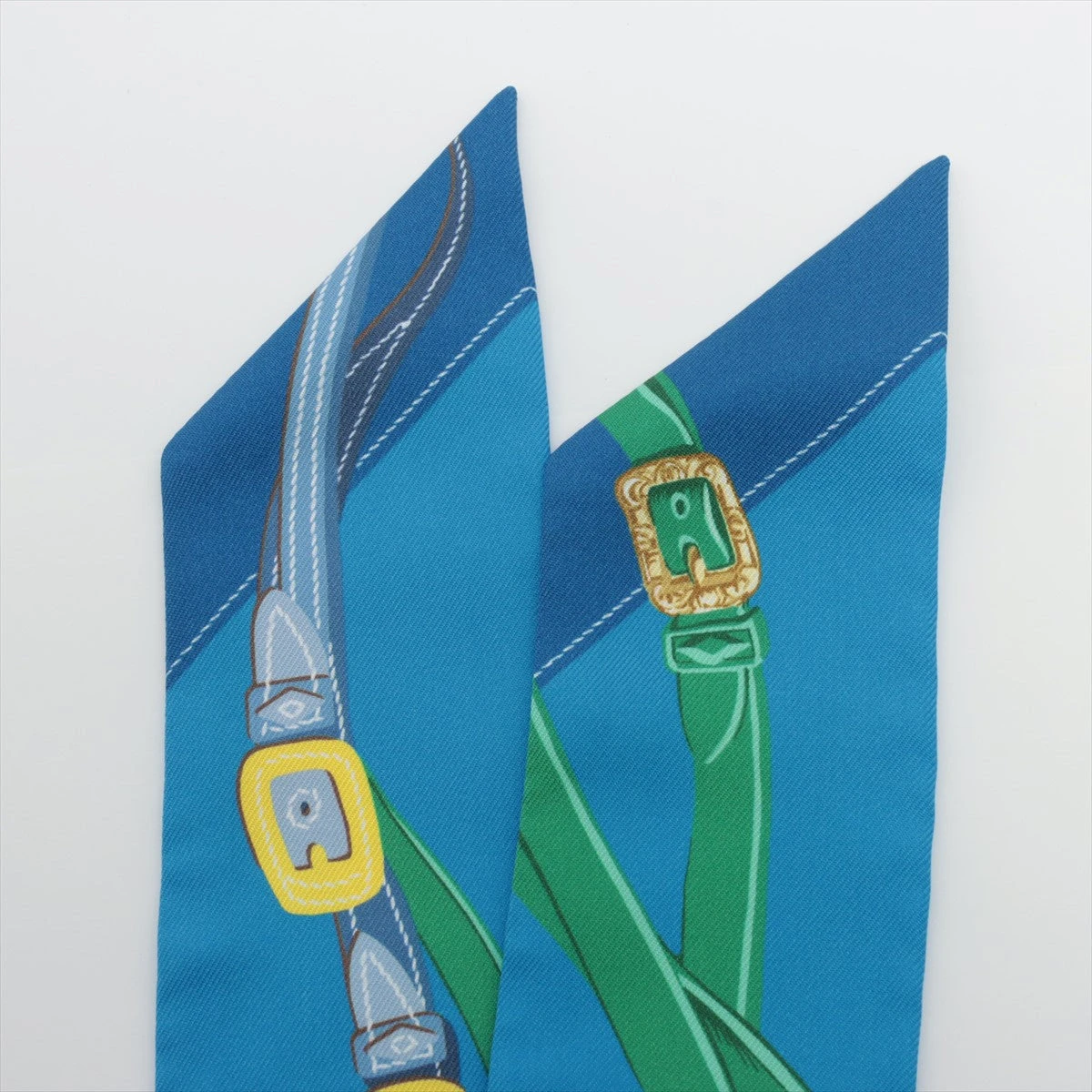 エルメス ツイリー BRIDES de GALA LOVE 式典用馬勒 スカーフ シルク