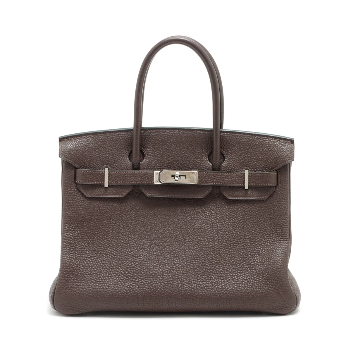 エルメス バーキン30 トゴ カカオ シルバー金具 □L:2008年 クロア金具浮き